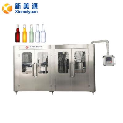 China Beverage Small Business Gas Soft Energy Automatic Sparkling CO2 Carbonated Beverage Water Bottling Plant Filling Machine Line Supplier for sale