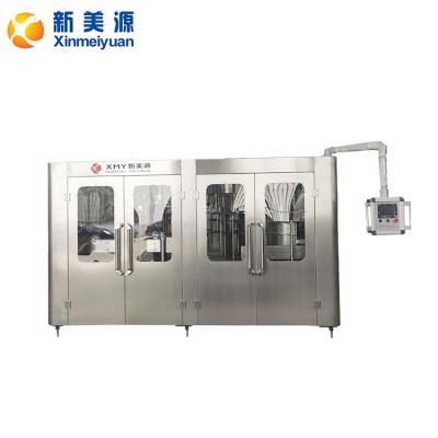 China Beverage Glass Bottle Carbonated Beverage Soda Pure Mineral Water Bottle Filling Machine / Filling Capping Sealing Production Line for sale