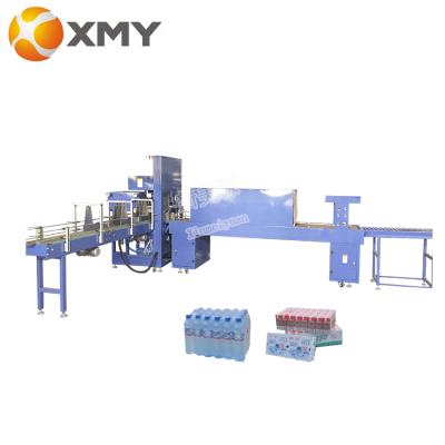 China Beverage PET Bottle Water / Beverage Film Shrink Wrapping Packaging Machine for sale