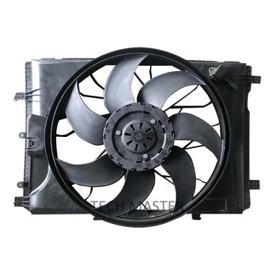 China Ventilador de refrigeração 600W do condicionamento de ar para o conjunto do ventilador de refrigeração do motor de Mercedes W204 A2045000493 A2049061403 à venda