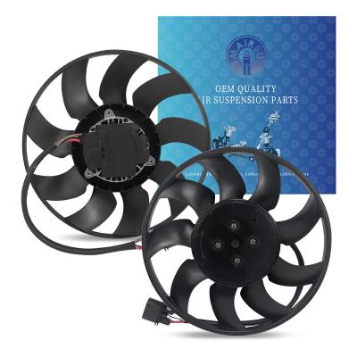 China 600W PORSCHE Cayenne Car Cooling Fan Assembly Engine Radiating System Parts 8W0959455K PAB95945520 PAB95945530 for sale