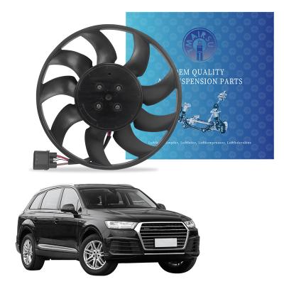 China Electric Fan Radiator Cooling Fan  OEM 8W0959455B For Volkswagen Touareg ISO TS15949 Certified for sale