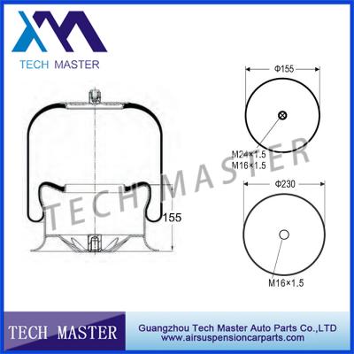 China A 942.320.01.17 Gas Filled Truck Air Springs High Performance OEM Standard Size for sale