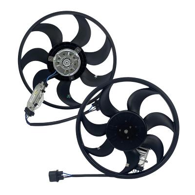 China Universal Engine Cooling Fan For Volkswagen Touareg Rubber Steel Aluminum Cooling Fan for sale