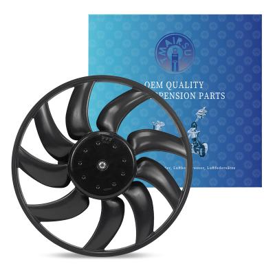 China Electric Radiator Cooling Fan Assembly For Audi A4 S4 Q5 A5 A7 Macan With Rubber Steel Aluminum Components for sale