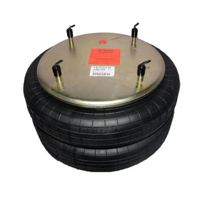 China Metal enrollado de la amortiguación de aire con resorte W01-3566799 del doble de Goodyear y material del caucho en venta