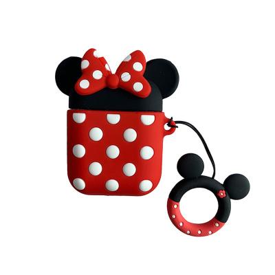 China Cute And Fashion 3D Cartoon Cute Wireless Headphones Silicone Box Cover Protective Case For Apple Designers Airpods Earphone Airpods Pro Case for sale