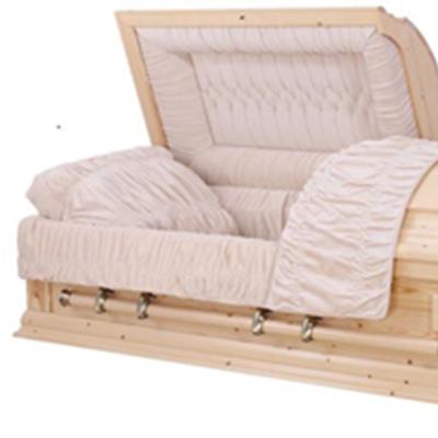 China European Style Best Selling Solid Wood Funeral Casket and Italian Style Casket for sale