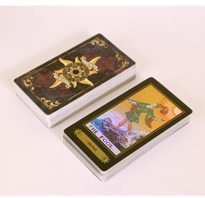 China Luxury Tarot card A.E. PETER. tarot card with guidebook  full color high quality customised  tarot cards for sale