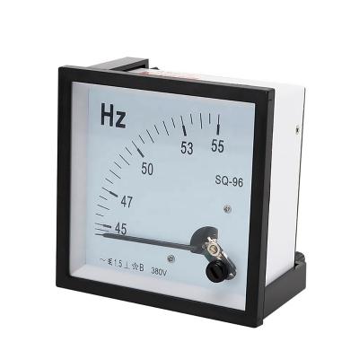 China SQ-96 Analog AC Frequency Meter SQ-96 45-55HZ Hz Meter for sale