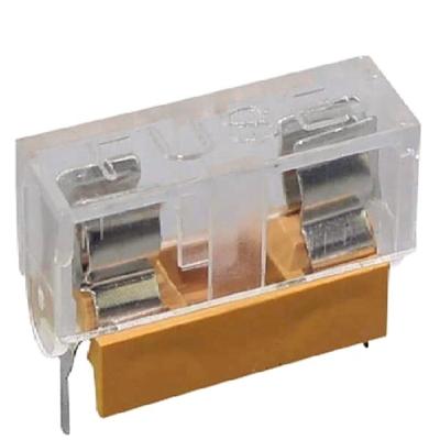 China BF-015 5X20mm 10A 250VAC PCB Mounted Fuse Holder Box W 10A Fuse BF-015 for sale