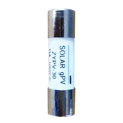 China 10x38mm PV Solar Ceramic Fuse 10X38mm 15A for sale