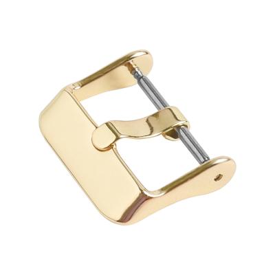 China Wholesale Stainless Steel Gold Ring Watch Buckles Watch Strap Clasp for sale