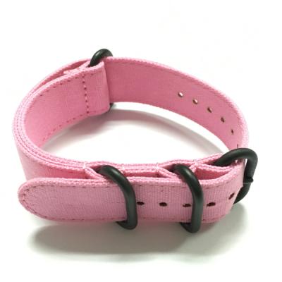 China High Quality Adjustable Fabric Canvas Watch Strap Watch Band for sale