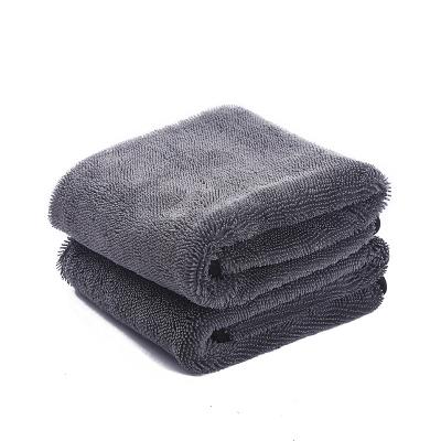 China Custom Car Wash Microfiber Towel Car Cleaning Towel Microfiber Twist Towel for sale