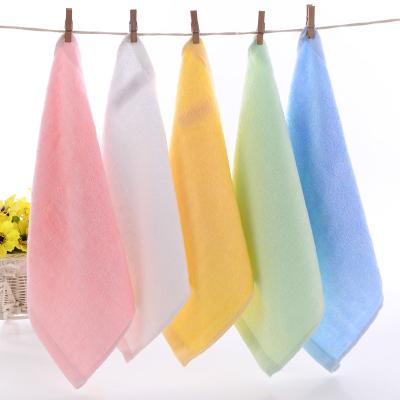 China QUICK DRY Bamboo Organic Soft Towel and Saliva Baby Face Towel Absorbent Bamboo Face Towels for sale