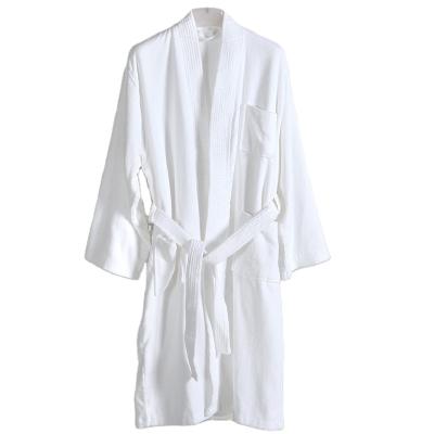 China Super Thermal High Quality Hotel Plush Microfiber Couples Men's Shear Bathrobe Gift Set Supplier Bathrobe for sale