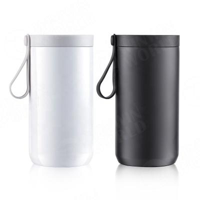 China 12oz Viable Can Cooler Sublimation White Blanks Coffee Mug Tumbler For Sublimation Printing for sale