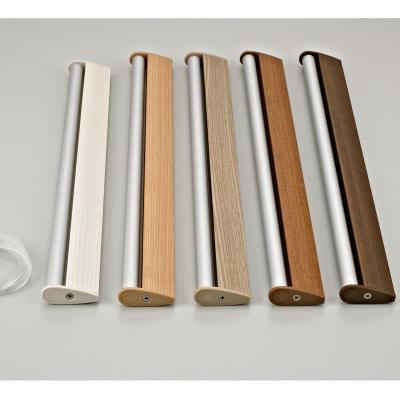 China Minimalist Zebra Window Component Blind Accessories for Main Bottom Parts and Roller Shade Rail Forrail for sale