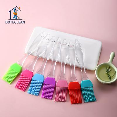 China Factory Cheapest Disposable Silicone BBQ Oil Brush Direct Heat Resistant Silicone Basting Cooking Brush for sale