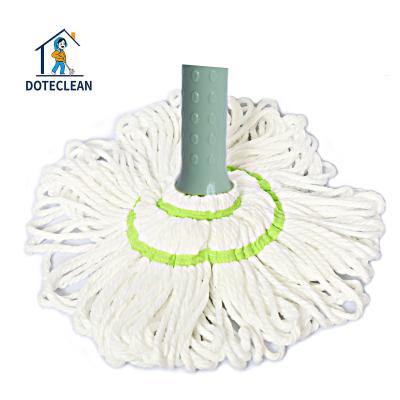 China Wholesale Cheap Durable High Quality Flat Hands Dust Free High Quality With Adjustable Handle Cotton Twist Broom for sale