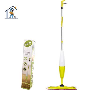 China 2021 600ml Microfiber Durable Popular Large Capacity Water Spray Magic Flat Mop For Floor Window Home Cleaning - Spray Mop for sale