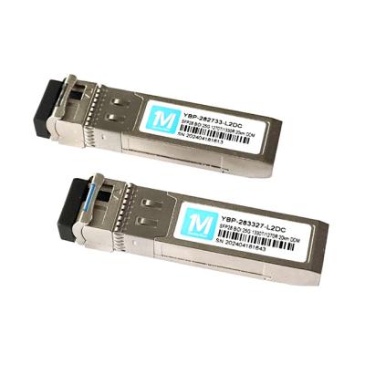 China 25G BIDI SFP Transceiver 20km 1270nm/1330nm LC Connector WDM Fiber Optical Module with Long Distance Transmission for sale