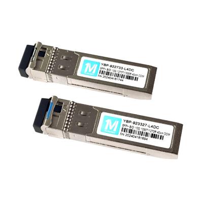 China High Capacity Data Transmission Fiber Type SMF 10G SFP BIDI 40km 1270nm/1330nm WDM LC Connector DDM Optical Transceiver for sale