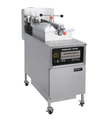 China Digitaal berekeningspaneel Gasverwarming 4HD Broast Frying Machine Chicken Pressure Fryer Te koop