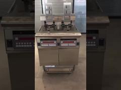 OFE-H226 electric auto lift two pot two big baskets open fryer