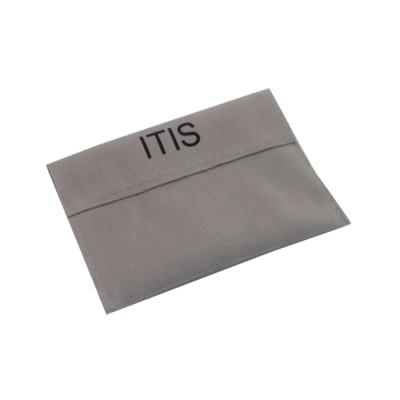 China Small Jewelry Envelope Packaging Pouch Velvet Moisture Proof Bag for sale