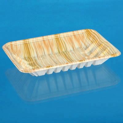 China Food Customize Printing Plastic Sushi Container Food Grade Disposable Take Out Box Japanese Sushi Trays for sale