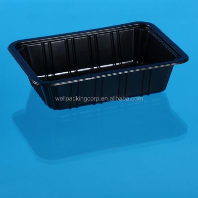 China High Barrier Disposable Plastic Meat Tray Eco - Friendly Suitable For CARD Packaging for sale