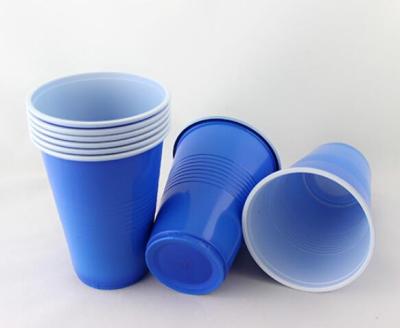 China Household Products 16oz Party Bases Drink Game Disposable PP Cups Coffe Tea Beer Wine Beverages Sprinkle Disposable Plastic Beer Pong Party Cup for sale