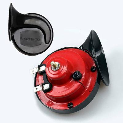 China Universal Motocycle Air 300DB Loud Horn 12V Sound Trumpet Super Train Horn For Trucks Vehicle Snail Air Horn Dual Tone Electric Whistle for sale