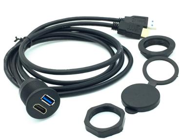 China Precisie USB3.0 en HDMI-van de Isolatiepvc van de Uitbreidingskabel het Jasjeabs Steun voor Auto wordt ontworpen die Te koop