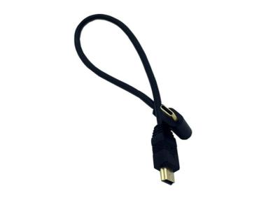 China Gold überzogene Art c zum Mini-USB-Daten-Kabel kann umschaltbaren Stecker verwirklichen und Schnittstelle austauschen zu verkaufen