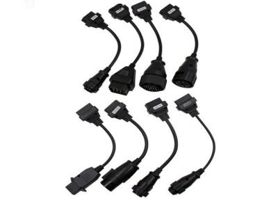 China Acarree el cable del OBD del coche de la extensión, sistemas completos 8pcs del TCS CDP del cable de extensión OBD2 favorables en venta