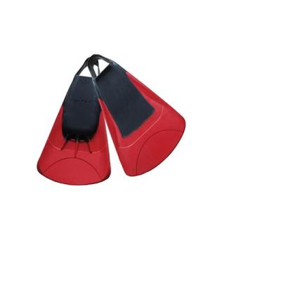 China Short Blade Professional Foot Rubber Surfing Fins Water Sport Swimming Fins for sale