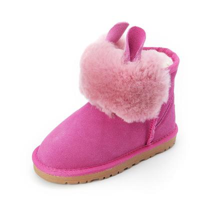 China Lightweight Real Woolen Winter Warm Boots Children Fur Boots For Kids for sale