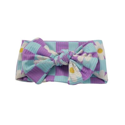 China Handsome Toddlers Hair Band Babies Headband Children Retro Boutique Bow Western Cute Headband Baby Head Accessories for sale