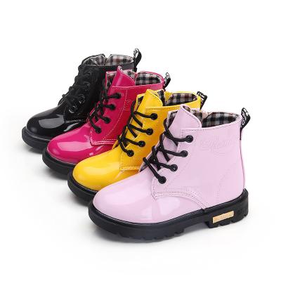 China Wholesale Martin Spring Winter Artificial Snow Artificial PU Fashion Snow Boots Girl Durable New Kids Ankle Child Shoes for sale