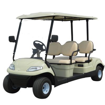 China Buggy Golf Cart A627.4 Electric Golf Cart With 51.2V Lithium Battery Lead Acid Battery 12V 3700*1320*2030mm for sale