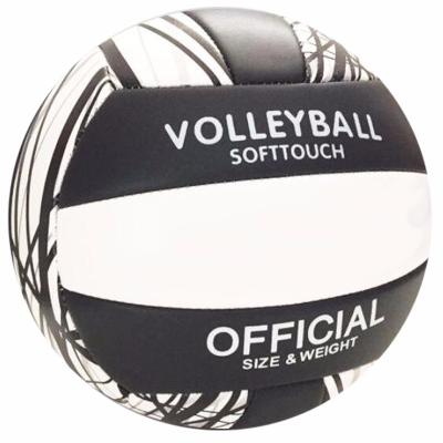 China Custom Printed Mini Beach Volleyball Soft Rubber Baldder PVC Size 5 Machine Stitched Volleyball Hot Sale Beach Volleyball for sale