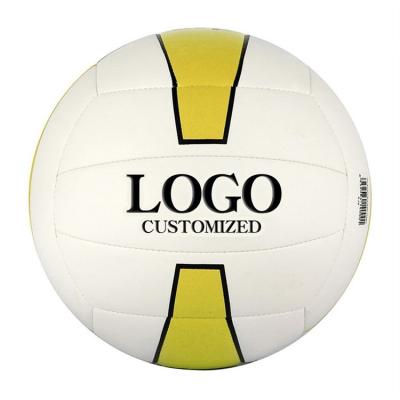 China Light Weight Wholesales High Quality Soft Touch Outdoor Machine Stitched PVC Volleyballs For Training for sale