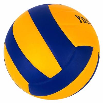 China Official Size 5 Ball Official PU Volleyball Size 5 Soft Leather Laminate Ball Soft PU Volleyball For Training Or Match Laminated Volleyball for sale