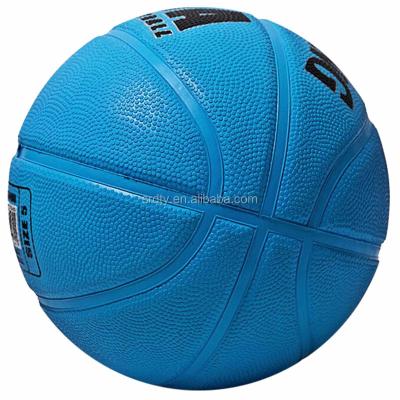 China Outdoor and indoor factory directly provide rubber basketball ball with custom color and logo for sale