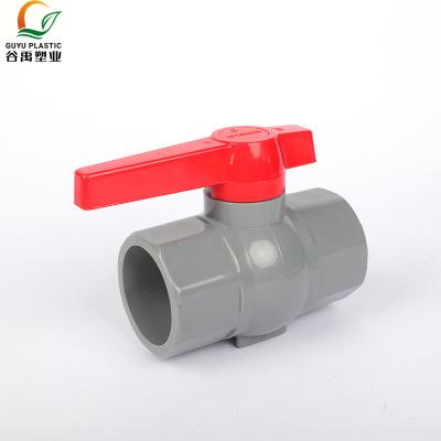 China General PVC 50Mm Waterproof Double Union UPVC Water Plastic Ball Valve 2 Way for sale