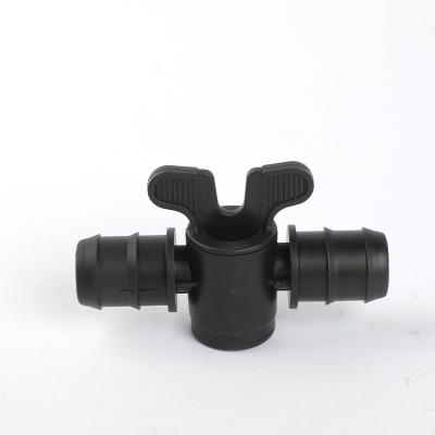 China Easy Installation Rain Hose Accessories Pe Irrigation Layflat Hose Rain Hose Agricultural Hose Mini Pe Irrigation Valve for sale