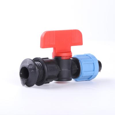 China Easy Installation Irrigation Hose Fittings Mini Irrigation Hose Valve For Micro Spray Greenhouse for sale